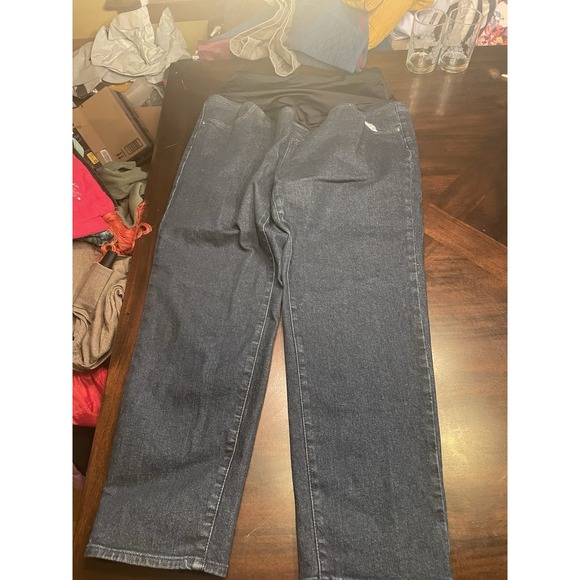 Isabel Maternity by Ingrid & Isabel Denim - Isabel Maternity Jeans Denim 80s slim size 14